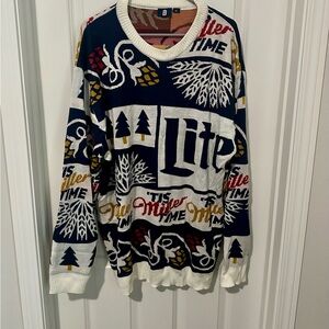 Miller Lite Ugly Sweater